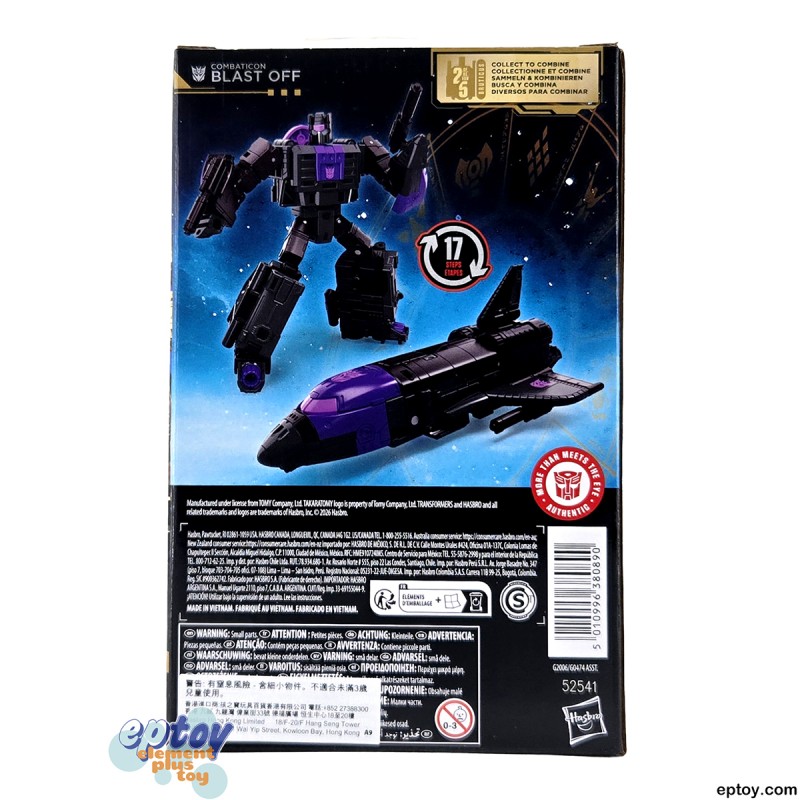 Transformers Generations Age of the Primes Bruticus Combaticon Onslaught Swindle Blast Off Vortex Brawl Set