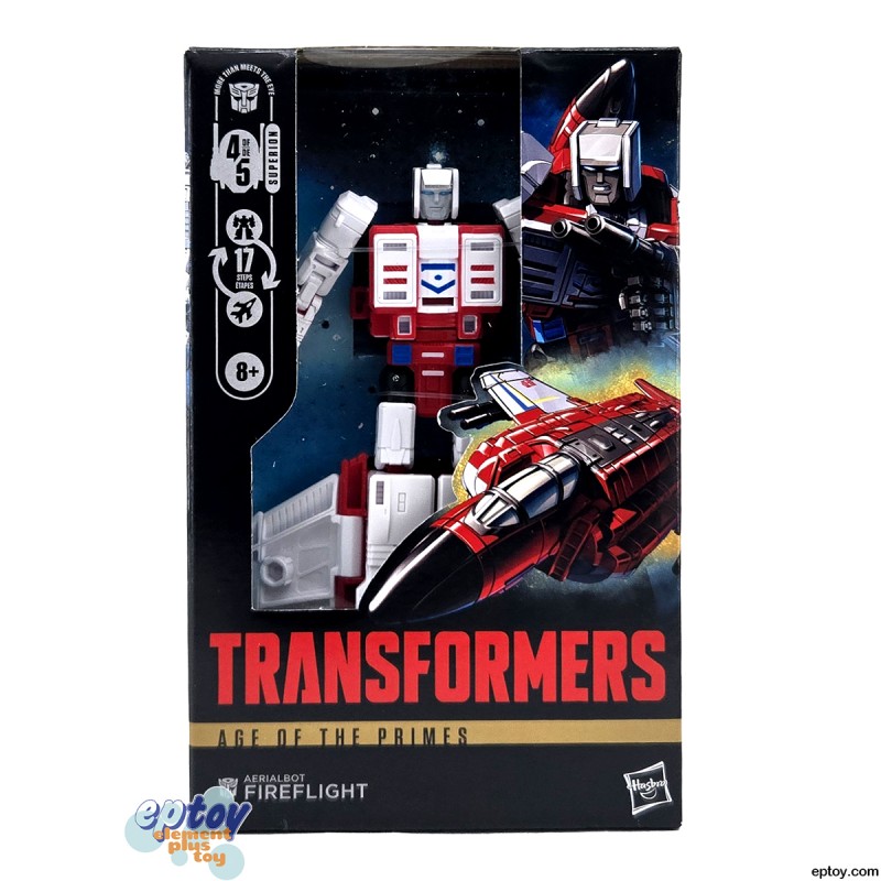 Transformers Generations Age of the Primes Superion Aerialbot Silverbolt Skydive Fireflight Air Raid Slingshot Set