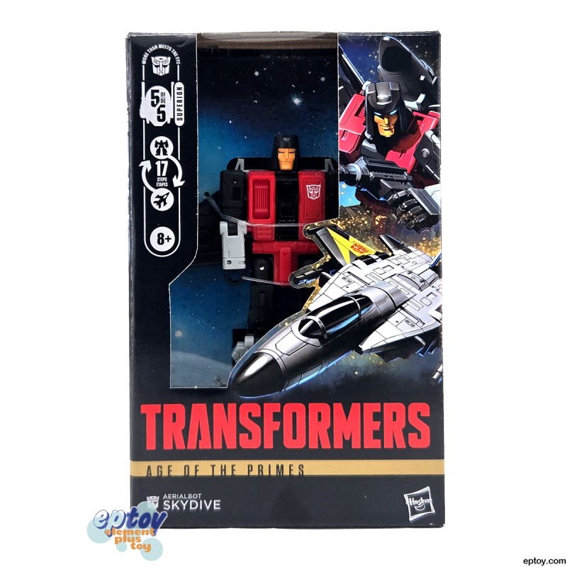 Transformers Generations Age of the Primes Superion Aerialbot Silverbolt Skydive Fireflight Air Raid Slingshot Set
