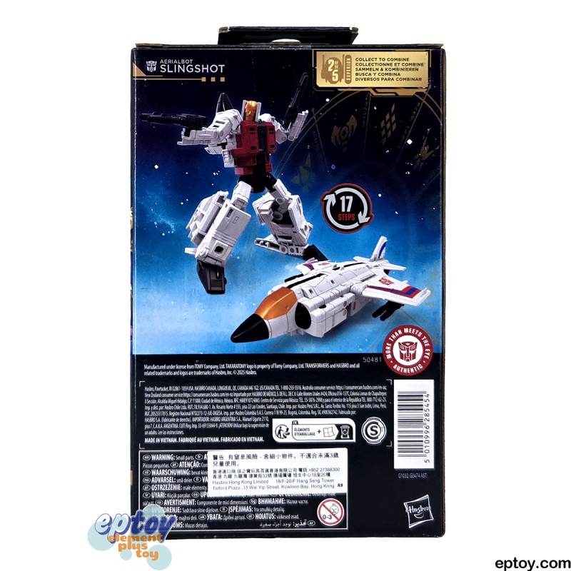 Transformers Generations Age of the Primes Superion Aerialbot Silverbolt Skydive Fireflight Air Raid Slingshot Set