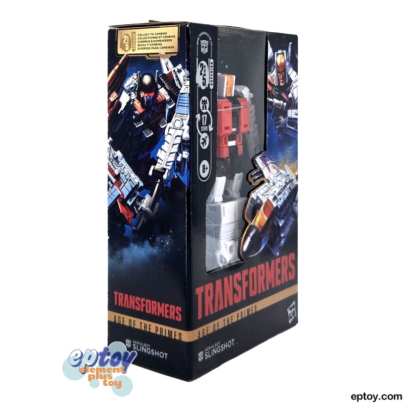 Transformers Generations Age of the Primes Superion Aerialbot Silverbolt Skydive Fireflight Air Raid Slingshot Set