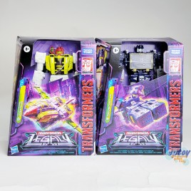Transformers Generations Legacy EV Voyager Class SoundWave & G2 Universe Jhiaxus Set