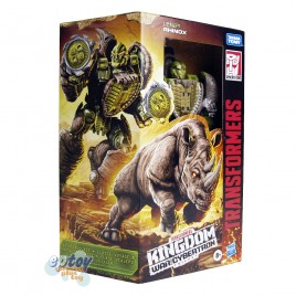 Transformers WFC Kingdom War For Cybertron Voyager Class K27 Rhinox