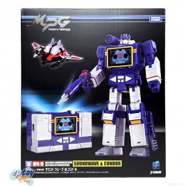 Transformers T-SPARK MPG Masterpiece G MPG-19 Destron Communications Soundwave & Condor