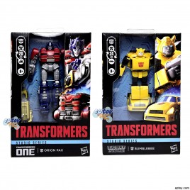Transformers Studio Series Deluxe Class Transformers One Orion Pax Optimus Prime & Devastation Bumblebee