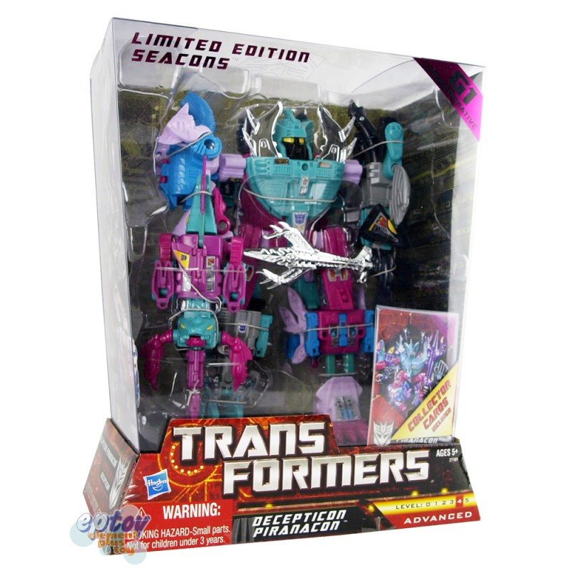 eptoy-Transformers G1 Commemorative Seacons Decepticon Piranacon