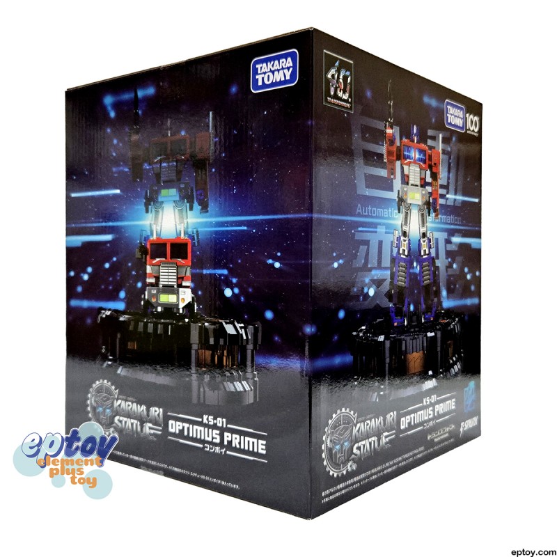 Takara Tomy 100th Anniversary Transformers T-SPARK 40TH Selection KARAKURI STATUE KS-01 Convoy Optimus Prime