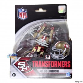 Transformers Collaborative - NFL X Transformers San Francisco 49ers Goldrush