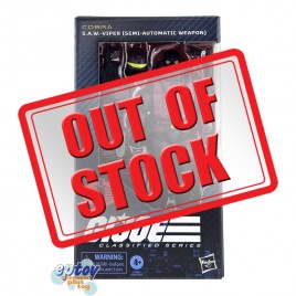 G.I.JOE GIJOE Classified Series 6-inch #147 Cobra S.A.W. Viper Semi-Automatic Weapon
