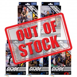 G.I.JOE GIJOE Classified Series 6-inch #102 Dreadnok Ripper #103 General Clayton #104 Agent Helix #105 Jason #106 Buzzer Set