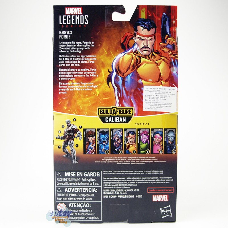 eptoy-Marvel X-Man Build a Figure Caliban Series 6-inch Figures Set