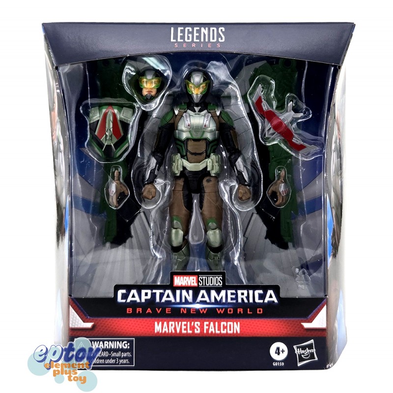 Marvel Legends Series 6-inch Captain America Brave New World Marvel's Falcon Marvel Legends Series 6-inch Captain America Brave New World Marvel's Falcon