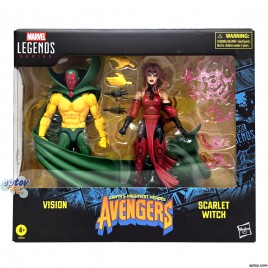 Marvel Legends Series 6-inch Avengers The Crossing Vision & Scarlet Witch Marvel Legends Series 6-inch Avengers The Crossing Vision & Scarlet Witch