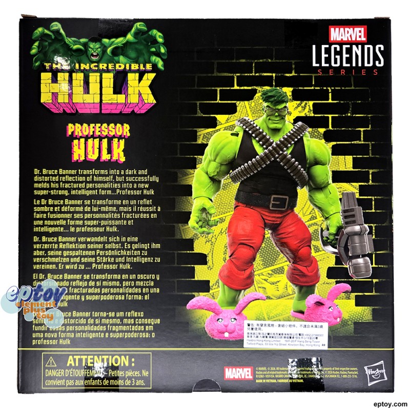 Marvel Legends Series The Incredible Hulk Professor Hulk