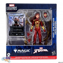 Marvel Legends Series 6-inch Magic The Gathering Spider-Man Mary Jane Watson Iron Spider
