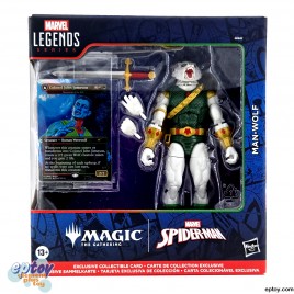 Marvel Legends Series 6-inch Magic The Gathering Spider-Man Man-Wolf