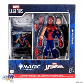 Marvel Legends Series 6-inch Magic The Gathering Battle-Damaged Spider-Man
