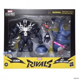 Marvel Legends Series 6-inch Marvel Rivals Venom & Jeff the Land Shark