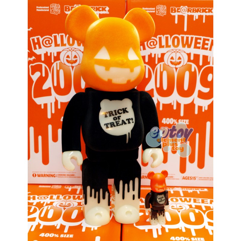 eptoy-BEARBRICK 400% & 100% Halloween 2009
