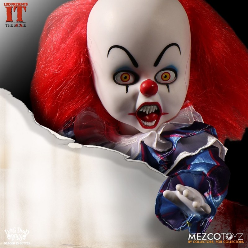 eptoy-Mezcotoyz Living Dead Dolls Presents Stephen King IT Pennywise