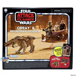 STAR WARS The Vintage Collection 3.75-inch Attack of the Clones Orray & Geonosian Picador
