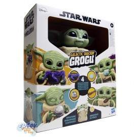 Star Wars The Mandalorian Galactic Snackin Grogu Animatronic Figure Star Wars The Mandalorian Galactic Snackin Grogu Animatronic Figure