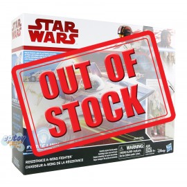 Star Wars Episode 8 Resistance Pilot Tallie & Resistance A-Wing Fighter Star Wars Episode 8 Resistance Pilot Tallie & Resistance A-Wing Fighter